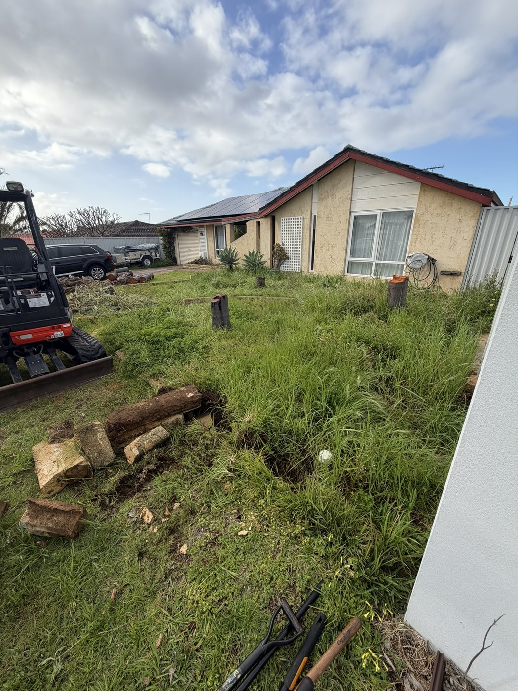 Excavation and site preparation
